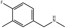 Benzenemethanamine, 4-fluoro-N,3-dimethyl- (9CI) Structure