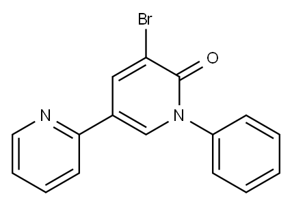 381248-06-2 5'-broMo-1'-phenyl-[2,3'-bipyridin]-6'(1'H)-one