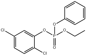 2,5-디클로로페닐에틸페닐포스페이트 구조식 이미지
