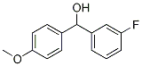 (3-Fluorophenyl)(4-Methoxyphenyl)Methanol Structure