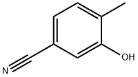 Benzonitrile, 3-hydroxy-4-methyl- Structure
