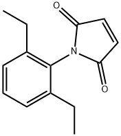 N-(2,6-디에틸페닐)말레이미드 구조식 이미지
