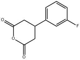 4-(3-fluorophenyl)dihydro-2H-pyran-2,6(3H)-dione 구조식 이미지