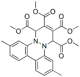 6,9-Dihydro-3,12-dimethylbenzo[c]pyridazino[1,2-a]cinnoline-6,7,8,9-tetracarboxylic acid tetramethyl ester Structure