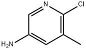 5-Amino-2-chloro-3-picoline 구조식 이미지