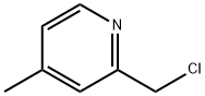 2-CHLOROMETHYL-4-METHYLPYRIDINE 구조식 이미지