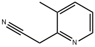 2-(3-메틸피리딘-2-YL)아세토니트릴 구조식 이미지