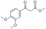 3,4-Dimethoxy-α-oxobenzeneacetic acid methyl ester Structure