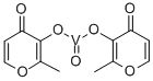 Bis(maltolato)oxovanadium(IV) Structure
