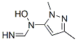 메탄이미드아미드,N-(1,3-디메틸-1H-피라졸-5-일)-N-히드록시-(9CI) 구조식 이미지