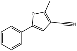 2-METHYL-5-PHENYL-3-FURONITRILE Structure