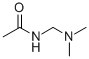 Acetamide, N-((dimethylamino)methyl)- Structure