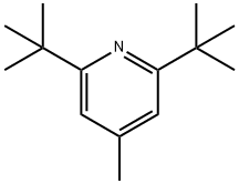 2,6-Di-tert-butyl-4-methylpyridine 구조식 이미지