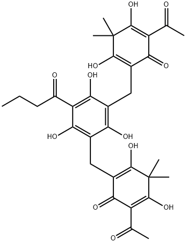 Trisalbaspidin ABA Structure