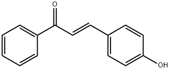 (E)-3-(4-hydroxyphenyl)-1-phenyl-prop-2-en-1-one 구조식 이미지