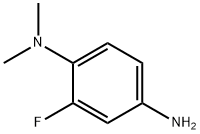 2-FLUORO-N1,N1-디메틸-1,4-벤젠디아민 구조식 이미지