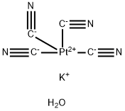 POTASSIUM TETRACYANOPLATINATE(II) 구조식 이미지