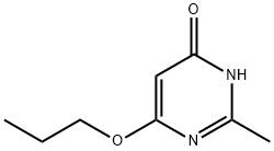 4(1H)-Pyrimidinone, 2-methyl-6-propoxy- (9CI) 구조식 이미지