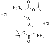 L-Cystine bis(t-butyl ester) dihydrochloride 구조식 이미지