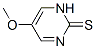 2(1H)-Pyrimidinethione, 5-methoxy- (9CI) Structure