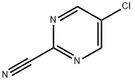 2-Pyrimidinecarbonitrile, 5-chloro- (9CI) Structure