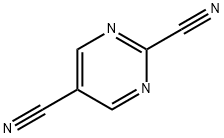 2,5-Pyrimidinedicarbonitrile (9CI) Structure