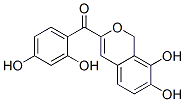 7,8-Dihydroxy-3-(2,4-dihydroxybenzoyl)-1H-2-benzopyran Structure