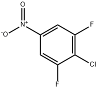 2-CHLORO-1,3-DIFLUORO-5-NITRO-BENZENE Structure