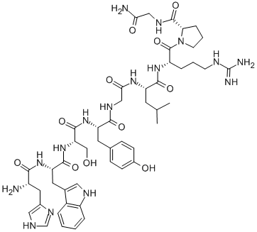 (DES-PYR1)-LHRH Structure