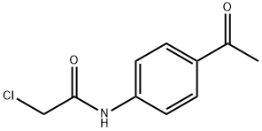 N-(4-ACETYLPHENYL)-2-CHLOROACETAMIDE Structure