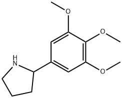 2-(3,4,5-TRIMETHOXY-PHENYL)-PYRROLIDINE Structure