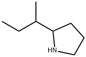 2-(1-Methylpropyl)-pyrrolidine Structure