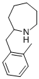 HEXAHYDRO-2-[(2-METHYLPHENYL)METHYL]-1H-AZEPINE Structure