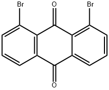 1,8-Dibromo-9,10-anthraquinone Structure