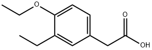 벤젠아세트산,4-에톡시-3-에틸-(9CI) 구조식 이미지