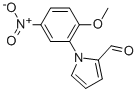 1-(2-METHOXY-5-NITROPHENYL)-1H-PYRROLE-2-CARBALDEHYDE Structure