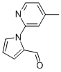 1-(4-METHYL-PYRIDIN-2-YL)-1H-PYRROLE-2-CARBALDEHYDE Structure