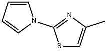 Thiazole, 4-methyl-2-(1H-pyrrol-1-yl)- (9CI) Structure