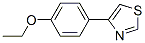 Thiazole, 4-(4-ethoxyphenyl)- (9CI) Structure