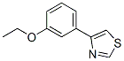 Thiazole, 4-(3-ethoxyphenyl)- (9CI) Structure