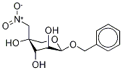 벤질4-C-니트로메틸렌-D-아라비노피라노사이드 구조식 이미지