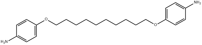 4,4'-(1,10-Decanediyl)dioxydianiline Structure