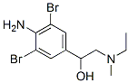 1-(4-amino-3,5-dibromo-phenyl)-2-(ethyl-methyl-amino)ethanol Structure