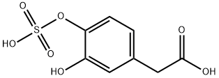 2-(3-hydroxy-4-sulfooxy-phenyl)acetic acid Structure