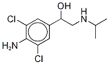 1-(4-AMINO-3,5-DICHLORO-PHENYL)-2-ISOPROPYLAMINO-ETHANOL(CLENPROPEROL) Structure