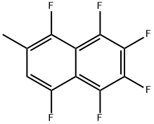 1,2,3,4,5,8-Hexafluoro-6-methylnaphthalene Structure