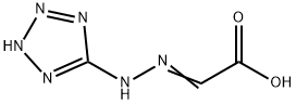 Acetic acid, (1H-tetrazol-5-ylhydrazono)- (9CI) Structure