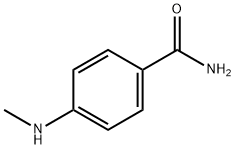 4-METHYLAMINO-BENZAMIDE Structure