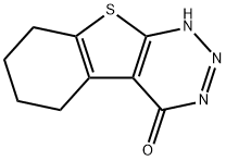 5,6,7,8-TETRAHYDRO[1]BENZOTHIENO[2,3-D][1,2,3]TRIAZIN-4(3H)-ONE Structure