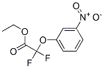 Difluoro-(3-nitro-phenoxy)-acetic acid ethyl ester Structure